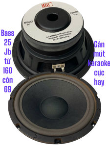 Loa bass 25 JB từ 160 côn 69 gân mút - tiếng cực ấm - giá 1 cái - hàng nhập