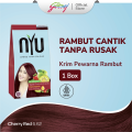 [Paket isi 2] NYU Creme Hair Color Cherry Red 60ml - NYU Pewarna Rambut. 