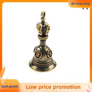 ✨QK shop✨ Brass Handicraft Magic Bell Wind Bell Tibetan Bronze Bell Pendant DIY Key Chain