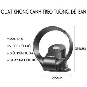 Quạt không cánh treo tường