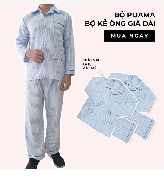 Bộ đồ ngủ pijama cho phụ nữ trung niên và cao tuổi chần bông dày ba lớp mùa  đông Dịch vụ mặc nhà ấm áp | Shopee Việt Nam