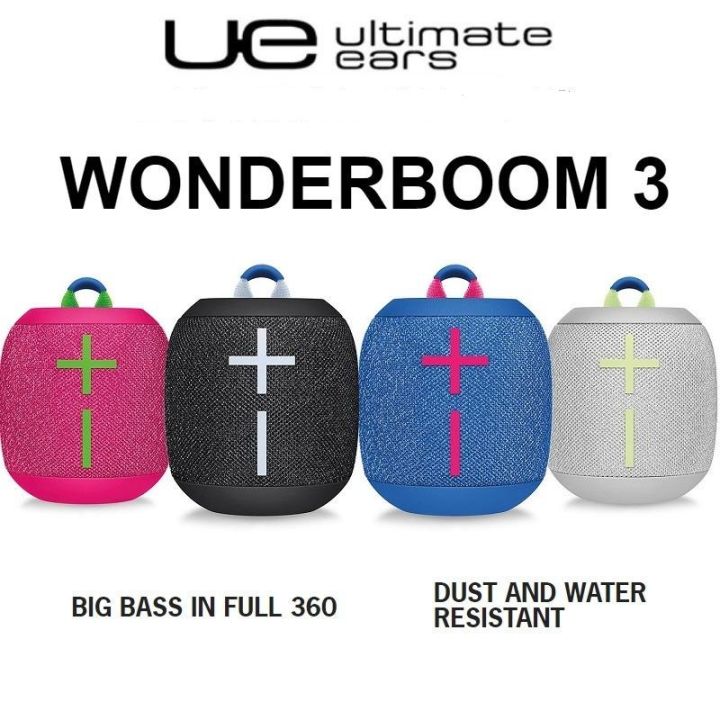 Ultimate Ears WONDERBOOM 3 Portable Bluetooth Speaker d Lazada PH