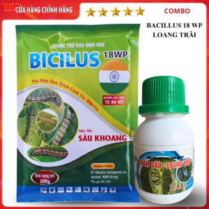 Độ Đôi Chế Phẩm Trừ Sâu Xanh Sâu Đục Thân Sâu Cuốn Lá - Bicilus KèmSiêu Loang Trãi