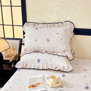 SUNLIGHT HOME 1 Cặp vỏ gối hoa ren 2 chiếc vỏ gối nhiều hoa văn vỏ gối Chất lượng cao