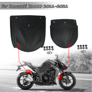 Motorcycle Accessories For Z1000 Mudguard Extender For Kawasaki Z 1000 Front Rear Fender Extender Wheel Tire Hugger Protector 2011 2012 2013 2014 2015 2016 2017 2018 2019 2020 2021 2022 2023