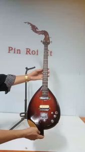 พิณไฟฟ้าคุณภาพสูง3สาย15เฟรต3คอนแทก