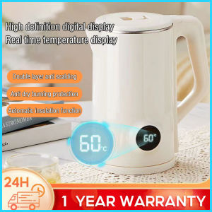 Capacity Fast Boiling Electric Kettle Stainless Steel Easy and Convenient to Use Automatic power-off