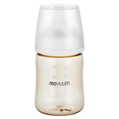 Bình Sữa Moyuum Hàn Quốc PSSU Chịu Nhiệt Van Khí Chống Sặc Giảm Đầy Hơi Cho Bé 170ml 270ml - Bibo Mart