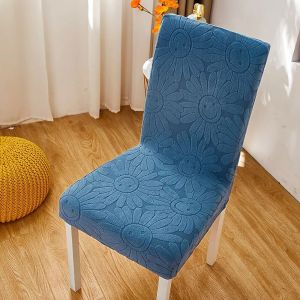 MODERNLUX 1Pcs Thickened Universal Chair Cover Removable Jacquard One Chair Cover High Elastic Backrest Protector for Home Kitchen