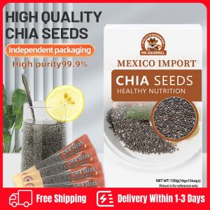 【Ready Stock】MR.SQUIRREL Organic Chia Seeds 15bag/1box Low Carb Super Food Weight Loss Slimming