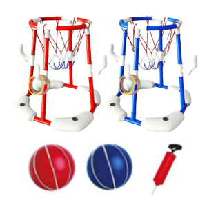 Pool Basketball Hoop Floating Inflatbale Pool Basketball Game Toy Swimming Pool Outdoor Play Basketball Hoop Toy