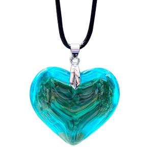 Korea Leather Rope Heart Necklace Women Choker Gothic Style Rope Necklace Punk Collar For Girl Streetwear Chocker