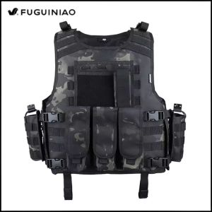 FUGUINIAO Outdoor multifunctional tactical vest suitable for fishing armor