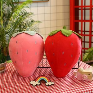 PRAISEDTU 25 40CM Christmas Gifts Fruit Cushion Plush Pillow Strawberry Plush Doll Fruit Plush Toys Strawberry Plush Stuffed Stuffed Toys