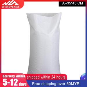 10pcs Flood Control Sandbag Flood Resistant Plastic Fabric Heavy Duty Sandbags