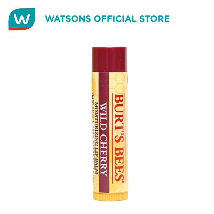BURT'S BEES Moisturizing Lip Balm (Wild Cherry) 4.25g