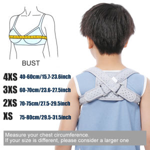 KJDOI 1Pcs Clavicle Brace & Posture Corrector for Women Men Kids Children Broken Collarbone Sling for Injuries & Fractures Shoulder Support Strap for Upper Back Straightening