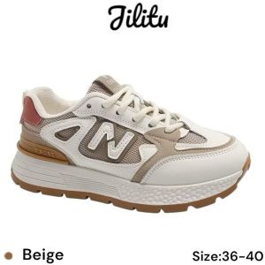 JILITU HK-12 SEPATU WANITA SNEAKERS FASHION KOREAN TREND Karet Shoes Casual