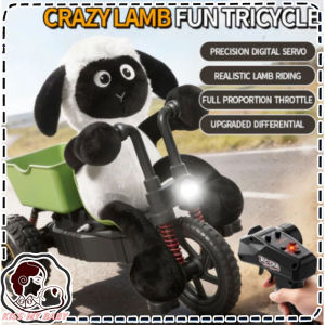 Remote Controlled Little Sheep Electric Tricycle High Speed Drift Climbing Stunt Car Toy