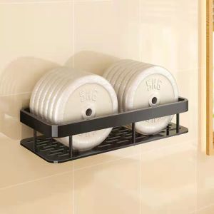 ReTouch Nordic Metal Shelf Aluminum Metal Wall Mounted Bathroom Kitchen Organizer BR116