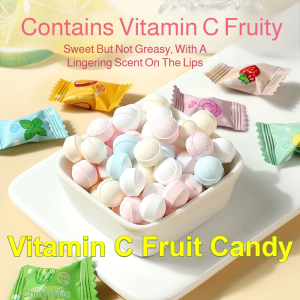 Fruit Flavored Candy With Vitamin C Various Flavors Of Hard Candy High-Value Fruit Candy Catering Fruit Flavored Candy Box