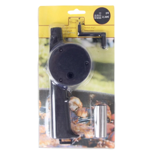 Light weight Manual Camping Air Blower Portables Hand Cranked Air Blower for BBQ Grills Efficient Fire Starter Tool