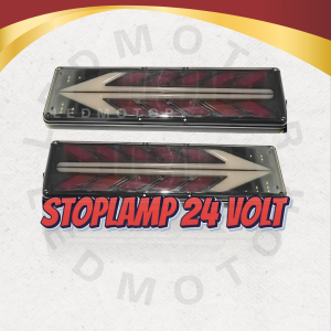 24V Stoplamp Variasi Panah Lampu Rem Belakang Truk Kedip - 1 Set