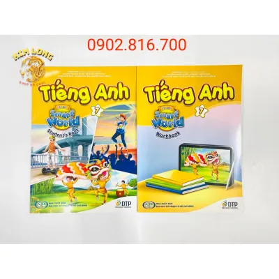1 bộ Sách tiếng anh Smart Start 7 Students Book và Workbook dành cho học sinh lớp 7 chương trình mới