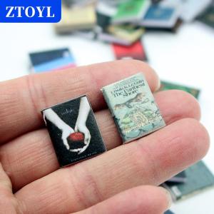 [COD]🔥🔥🔥ZTOYL 10PCS Dollhouse Miniature Magazines Books Novels Model Dolls House Scene Decor Accessories