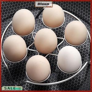 Follow Get New[Bloom Z] Multifunctional Steamed Egg Rack Stainless Steel Steamed Bun Dumplings Steaming Rack Durable Steamer Cooking Accessories