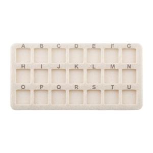 Multipurpose Beading Tray Felt Beadwork Platform Bead Sorting Mat Suitable for Organized Crafting at Home or Studio