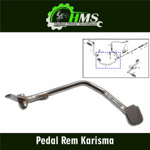 Pedal Rem Karisma - Vedal Fedal Pijakan Injakan Rim Brake Break Bawah Belakang Honda Kharisma Supra