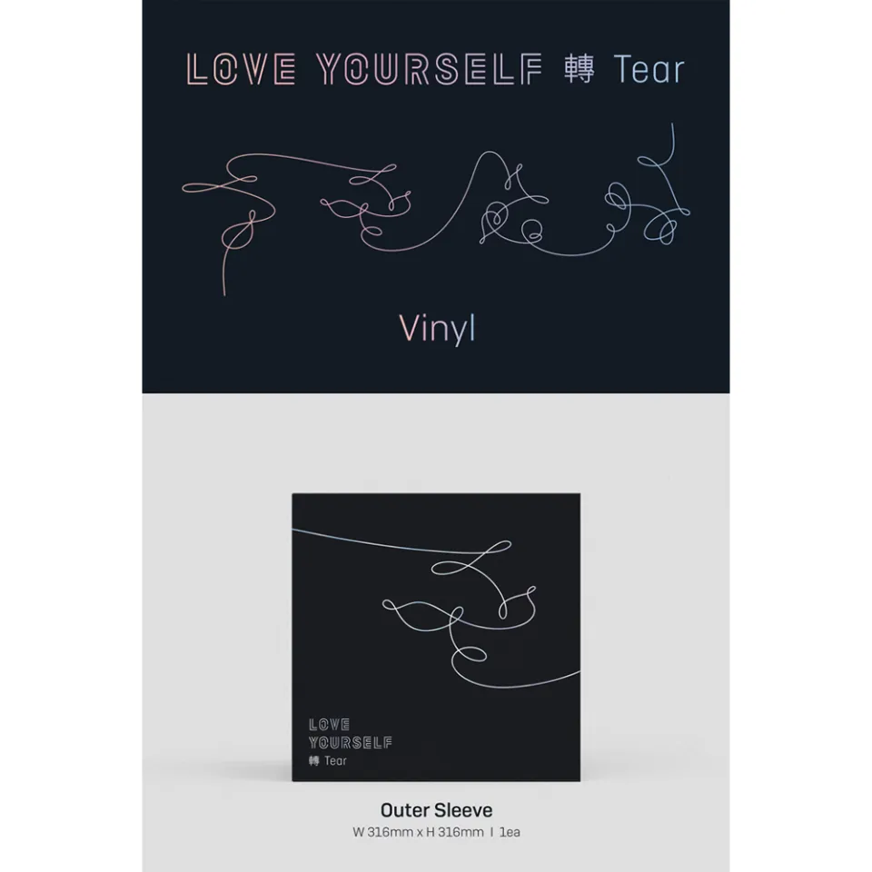 BTS - LOVE YOURSELF 轉 [ TEAR ] Vinyl LP Limited Edition | Lazada