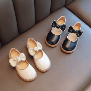 Giày Búp Bê Bé Gái Quai Nơ Vintage Giày Công Chúa Da Mềm Dễ Thương Cho Bé Gái Từ 3 Tuổi Đến 10 Tuổi