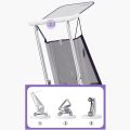Xe đẩy gấp gọn tự động Kinderkraft KP2. 