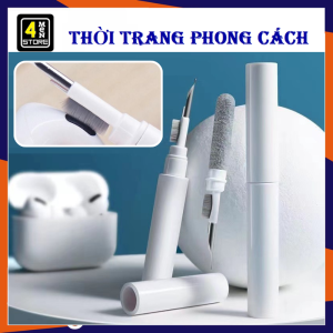 Bộ Vệ Sinh Bàn Phím Tai Nghe Kèm Dụng Cụ Nhổ Keycap Đa Năng 5 Trong 1 - Chổi Quét Bàn Phím - Bút Vệ Sinh Tai Nghe - Dụng Cụ Làm Sạch Loa Điện Thoại