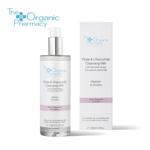 The Organic Pharmacy Rose & Chamomile Cleansing Milk 100ml (Exp 07/2027)