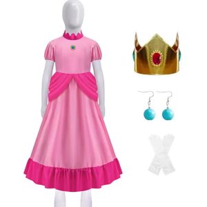 Super Mario Galaxy Luo Jieta cos Váy công chúa Rosalina Quần áo anime
