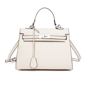 2026 New High-Quality Oil Wax PU Womens Handbag Sturdy Tote Bag Multi-Use for Handheld Shoulder and Crossbody Large Capacity Commuting Bag for Women