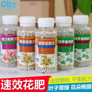LZD  In Stock Imported Plant Granular Fertilizer Green Radish Succulent Organic Compound Fertilizers Melon and Fruit Fertilizer Universal Flower Green Plant Fertilizer