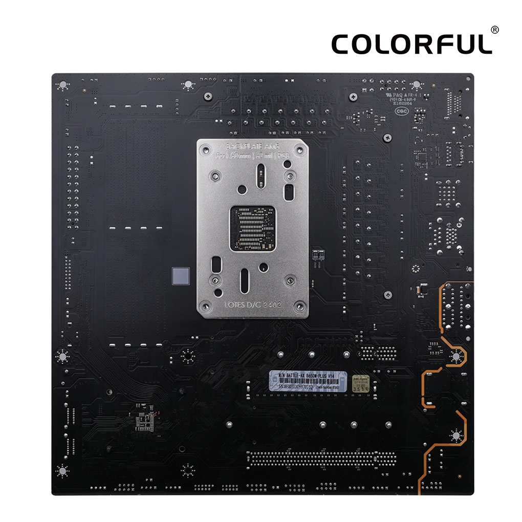 Colorful BATTLE-AX B650M-PLUS V14 Motherboard - AMD B650 / AM5 Socket / DDR5 / M-ATX