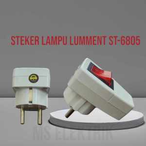 Steker Lampu / Steker Lampu + Saklar / Switch On / Off Merk Lumment