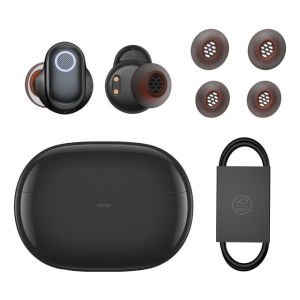 Baseus Bowie WM05 ANC Wireless Earphone TWS Hybrid 43dB ANC Noise Cancellation Earbuds 4-Mics ENC Bluetooth 5.2 Quick Charge HiFi Earphones