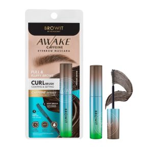 Browit Awake Caffeine Eyebrow Mascara 4g บราวอิท อะเวค คาเฟอีน อายบราว มาสคาร่า 4g