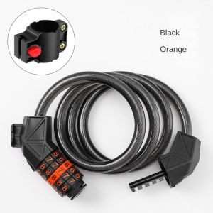 Heavy Duty Bicycle Lock Steel Cable Lock Mountain Bike Lock Motorbike Wire Lock Combination Lock