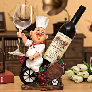 Creative Wine Rack Wine Rack Decoration Creative Home Decoration Resin Wine Bottle Holder Wine Racks