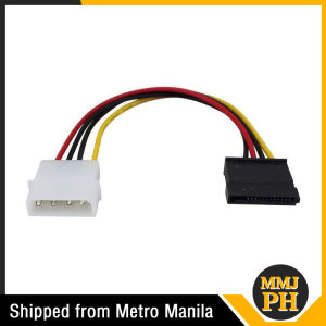 10pcs Sata Power Cable 4Pin To 1x 15Pin Sata Power Cable For SATA Hard Disks SATA Optical Drives