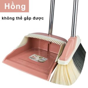 Bộ Chổi Quét Nhà Đa Năng 2 Trong 1 Bản Nâng Cấp Lông Dài Hơn Tay Cầm Thoải Mái Quét Sạch Mọi Ngóc Ngách Trong Nhà Tiện Lợi