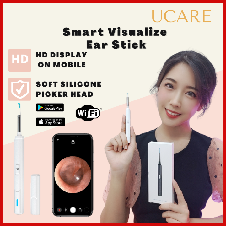 U-Clean 新款可视挖耳神器| WIFI链接 👂New Smart Visualize Ear Stick 👂WIFI ...