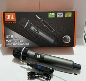 NEW JBL 30S/50S PLUS Professional UHF Dual Wireless Microphone W/ Built-In Rechargeable Battery For Karaoke